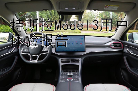 特斯拉Model3用户体验报告