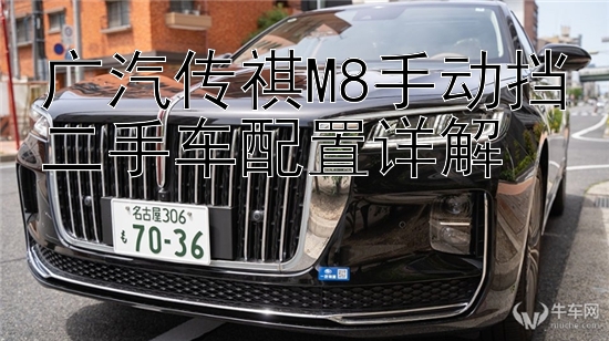 广汽传祺M8手动挡二手车配置详解