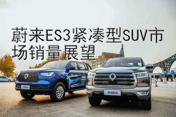 蔚来ES3紧凑型SUV市场销量展望