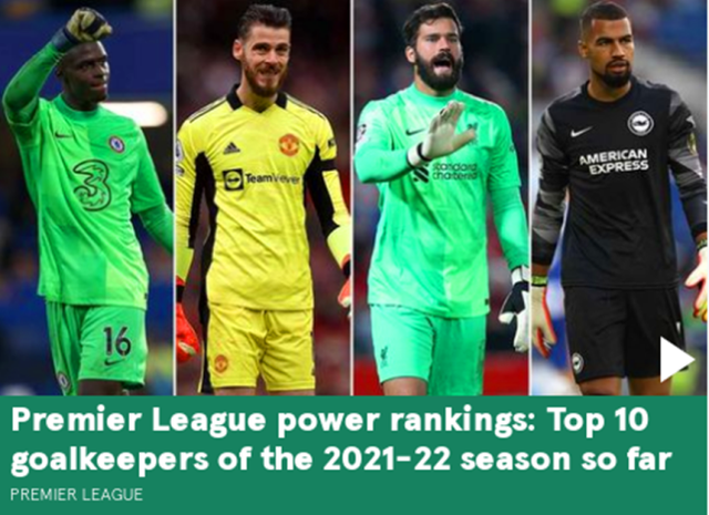 英超新赛季规则变化守门员面临严格的新规定的简单介绍