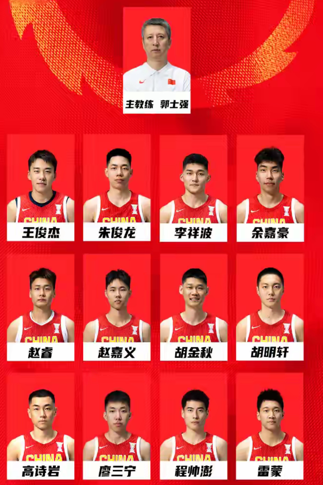 关于中国男篮将开启亚洲杯之旅预计带14人前往沙特吉达的信息 关于中国男篮将开启亚洲杯之旅预计带14人前往沙特吉达的信息