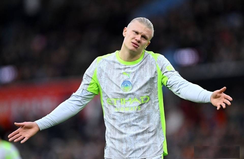 瓜迪奥拉夸哈兰德可比肩梅西挪威前锋领跑英超射手榜