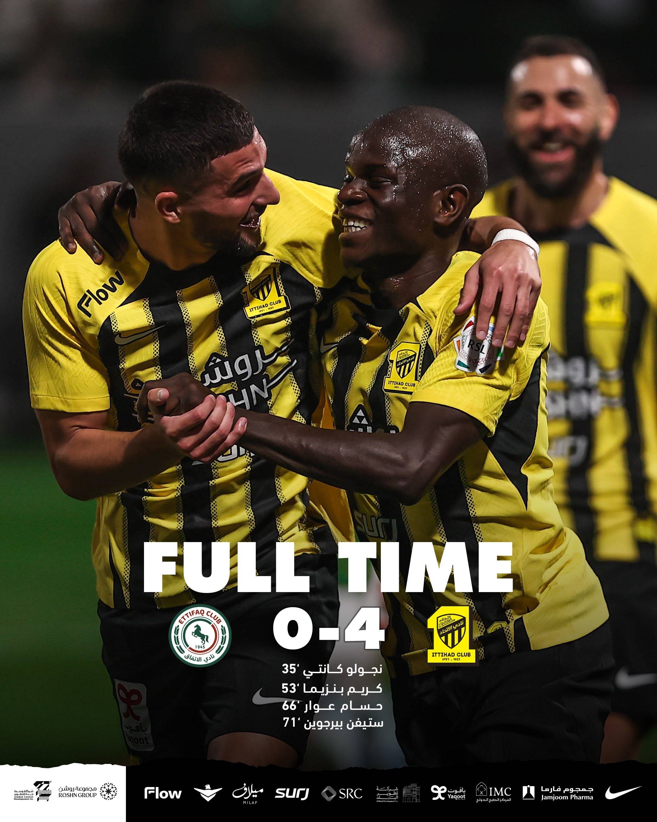 本泽马当选沙特联赛最佳球员29场比赛打进21球