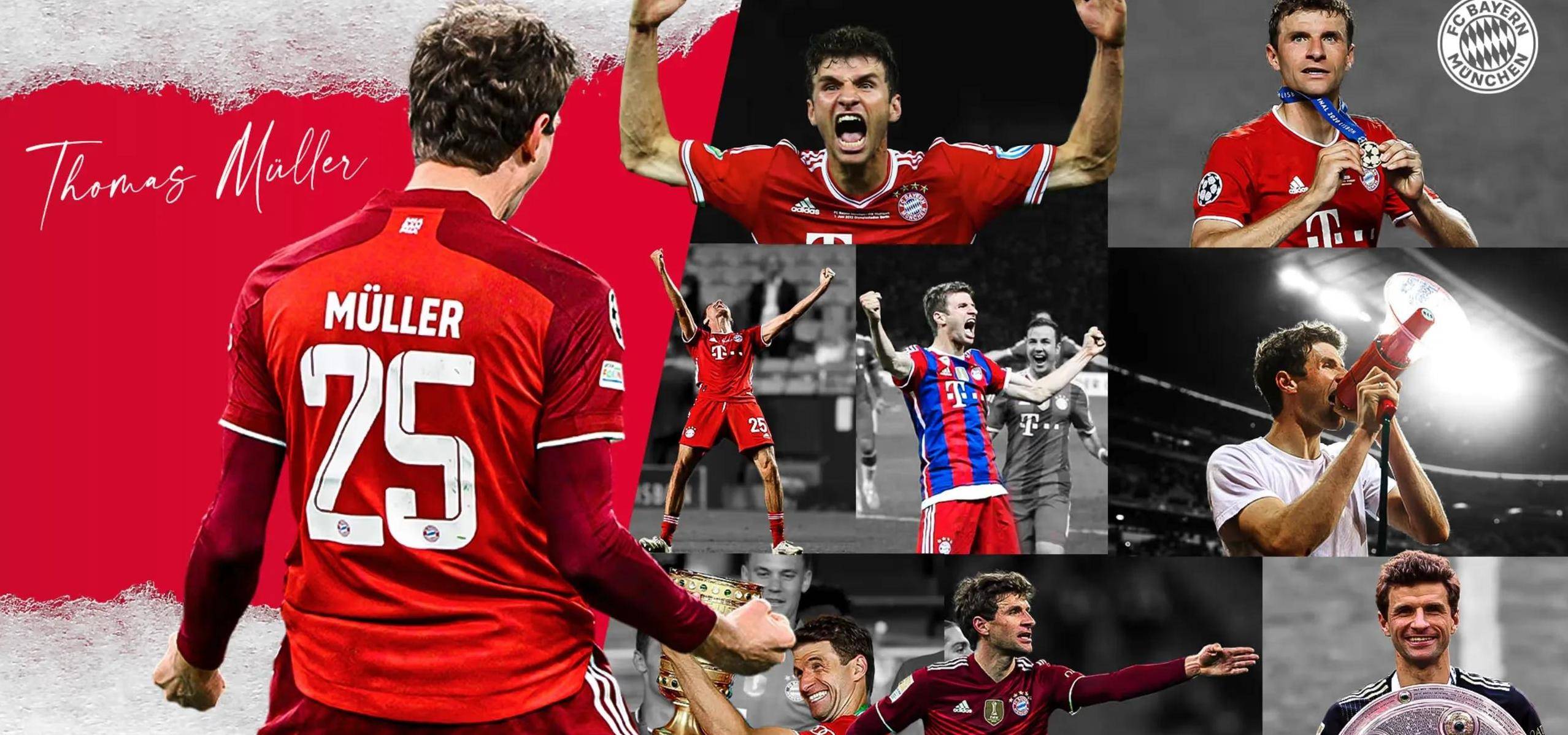 穆勒回到拜仁训练基地与前队友进行互动的简单介绍