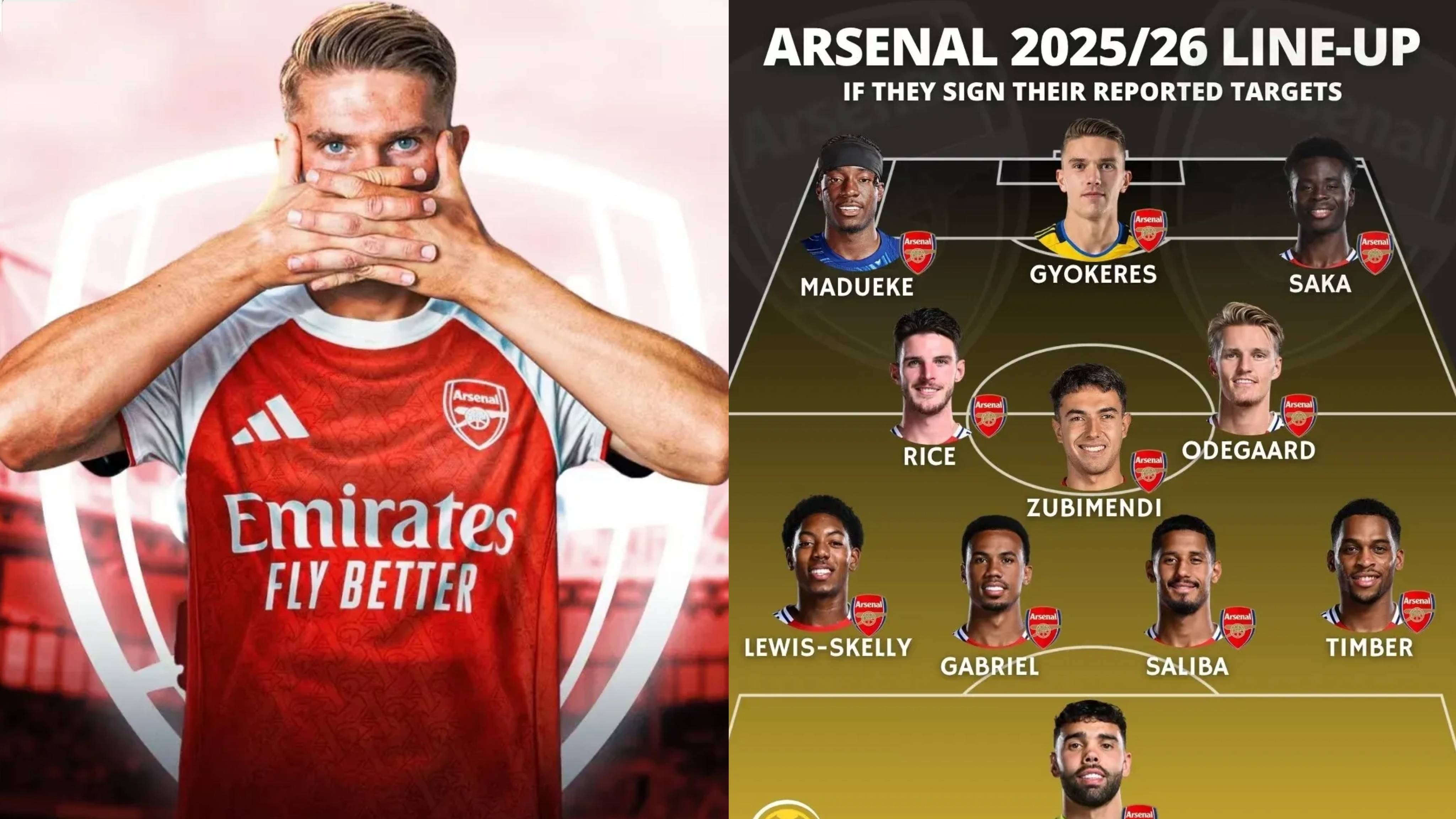 关于约克雷斯将加盟阿森纳苏亚雷斯被葡体看好的信息