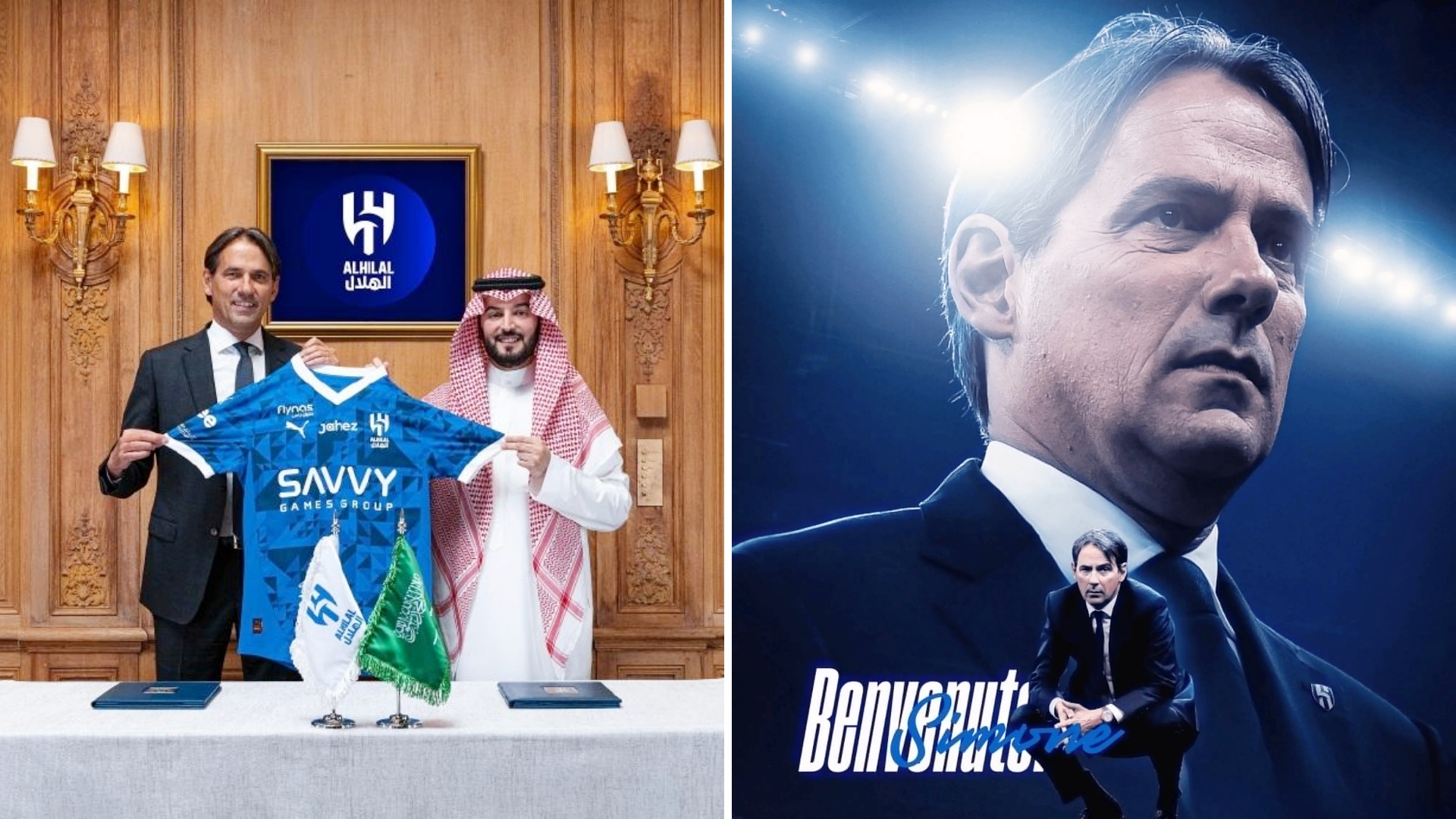 小因扎吉同意执教利雅得新月将结束三年的国米生涯的简单介绍