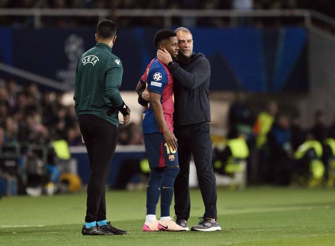 关于法蒂对离开巴萨心怀不满但他也不愿意继续留在巴萨的信息